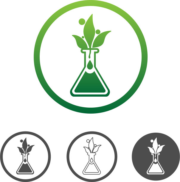 植物提取物的图标图片下载