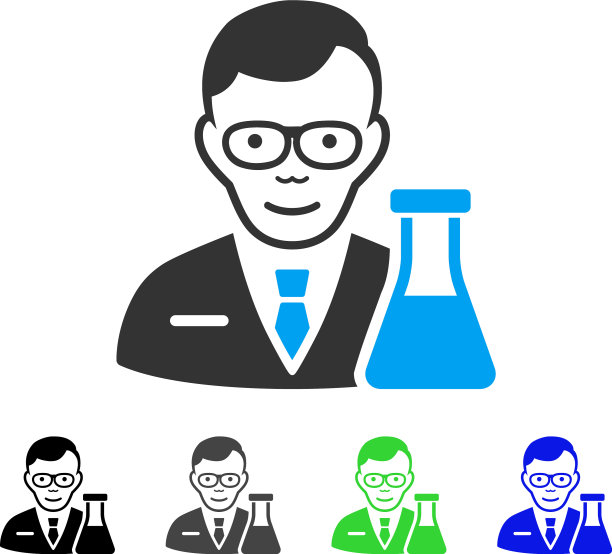 享受化学家图标图片下载