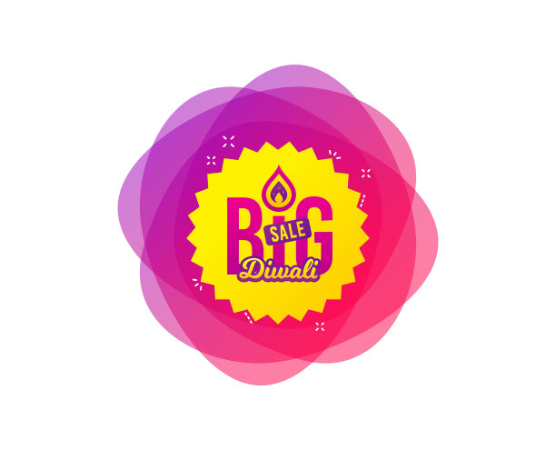 排灯节大减价横幅印度教节日图片下载