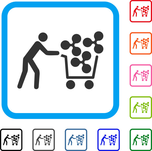 客户购物车波纹框图标图片下载