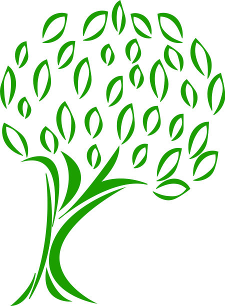 抽象可爱的树图片下载