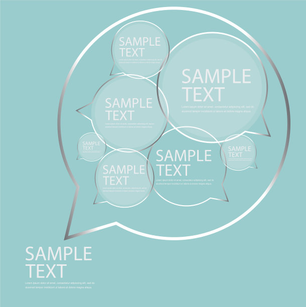 信息图设计模板集和商业图标图片下载