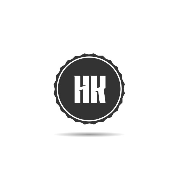 字母HK logo模板设计图片下载