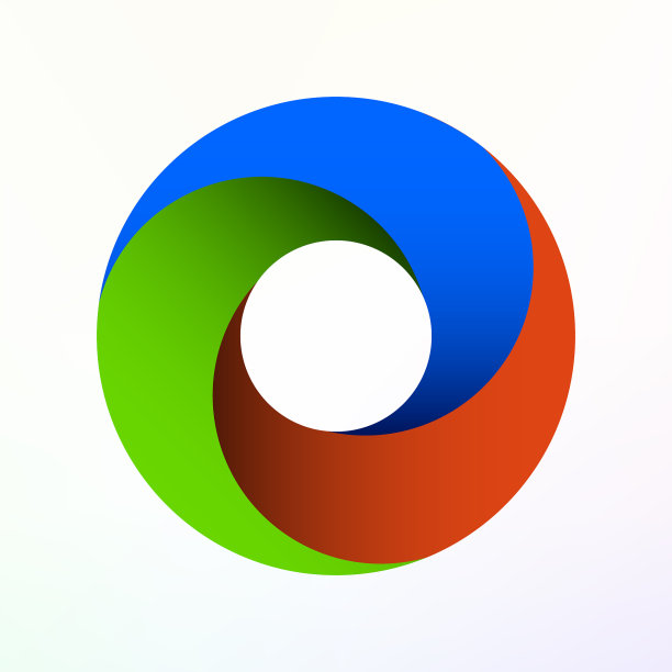 抽象的彩色漩涡图片下载