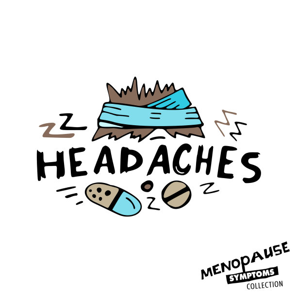 更年期症状的涂鸦图片下载