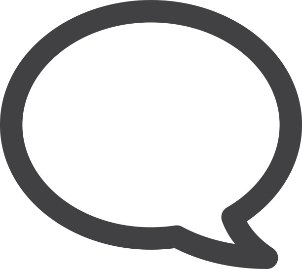 消息云扁平图标符号图片下载