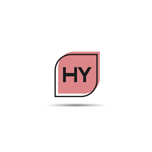 字母HY标志模板设计图片下载