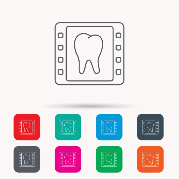 牙齿x光图像正畸x光征图片下载