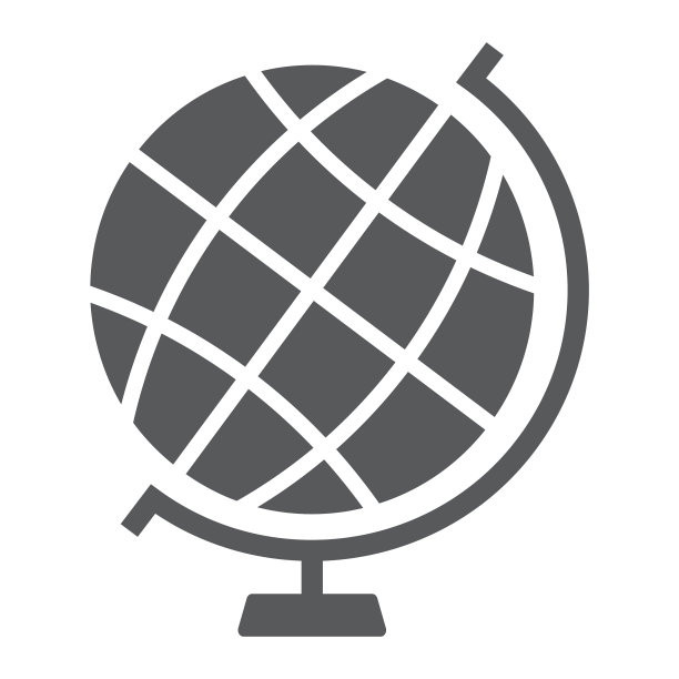 地球标志符号：地球和世界地理图片下载