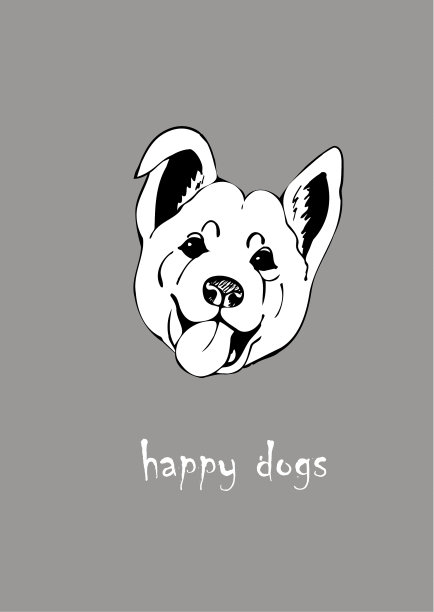 2018年的日历上有狗的肖像图片下载