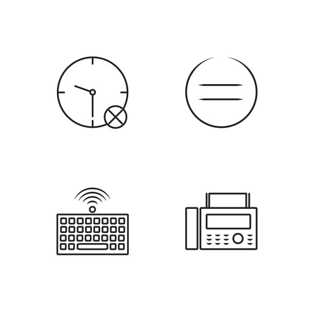 业务简单概述图标集图片下载