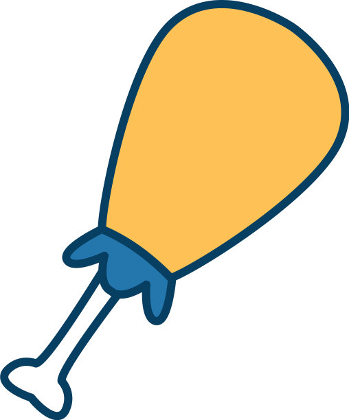 鸡腿的食物图片下载