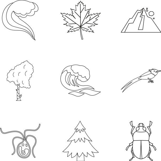 本机图标设置大纲样式图片下载