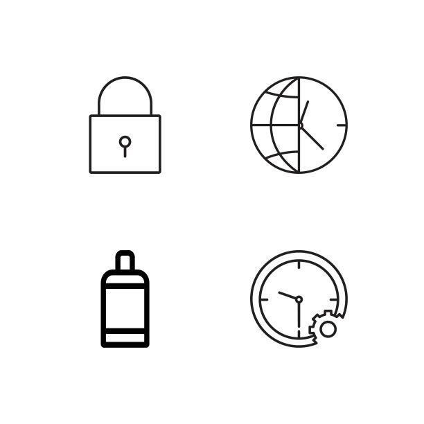 业务简单概述图标集图片下载