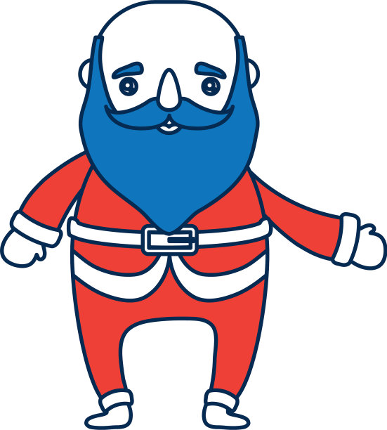 圣诞老人的图标图片下载