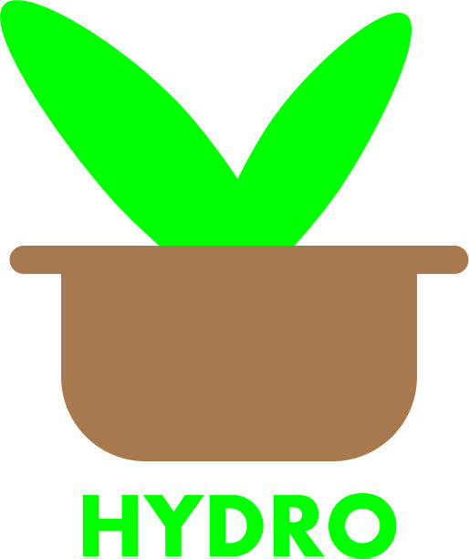 水培固体图标孤立在白色上图片下载