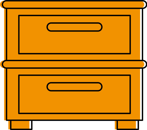 档案抽屉图标图像图片下载