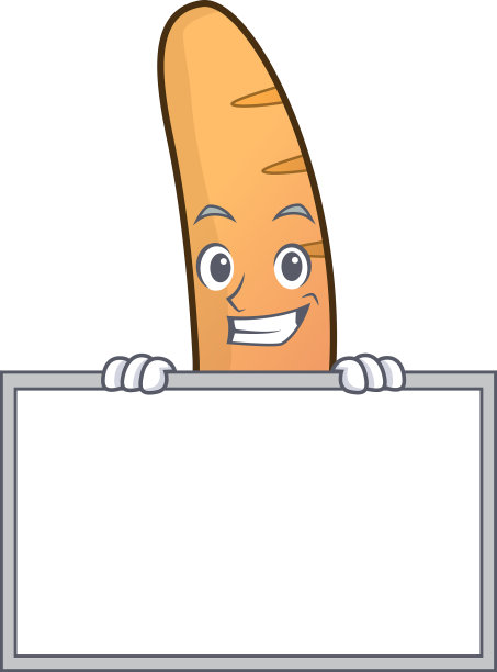 咧嘴笑着的长棍人物卡通图片下载