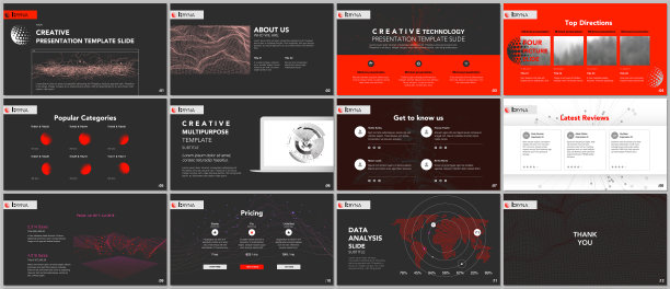 最小的演示模板图片下载