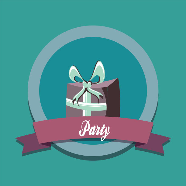 派对和礼盒设计图片下载