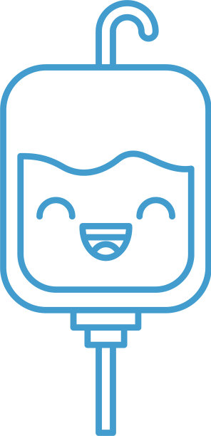 献血袋卡通人物图片下载