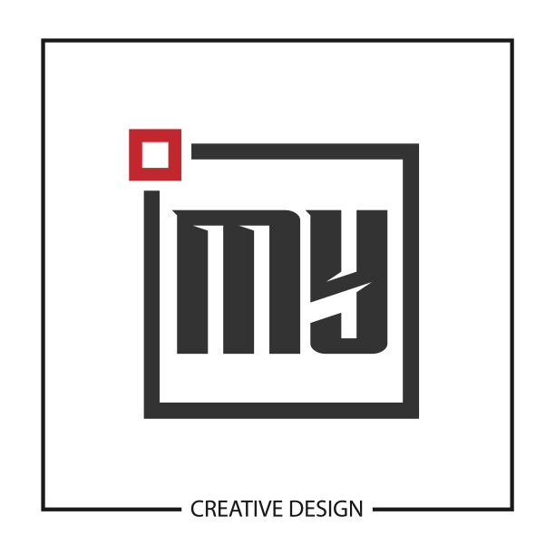 字母MY标志模板设计图片下载