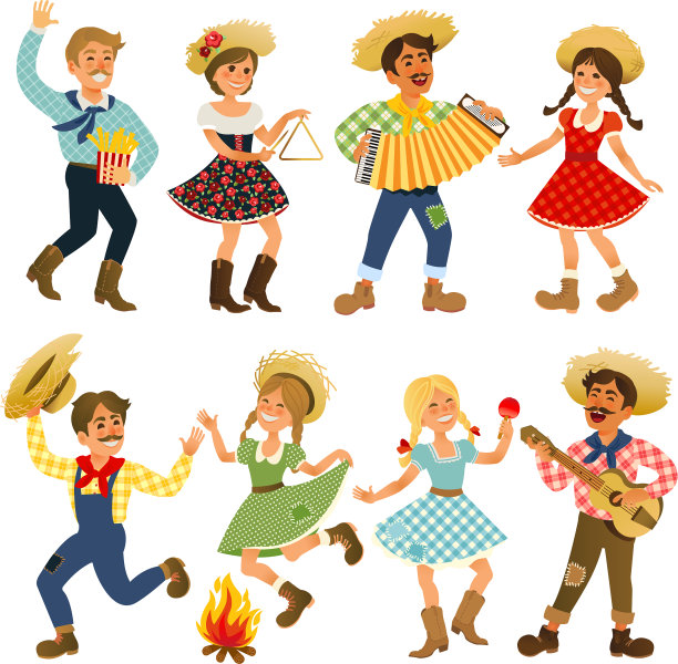 朱尼纳节人民图片下载