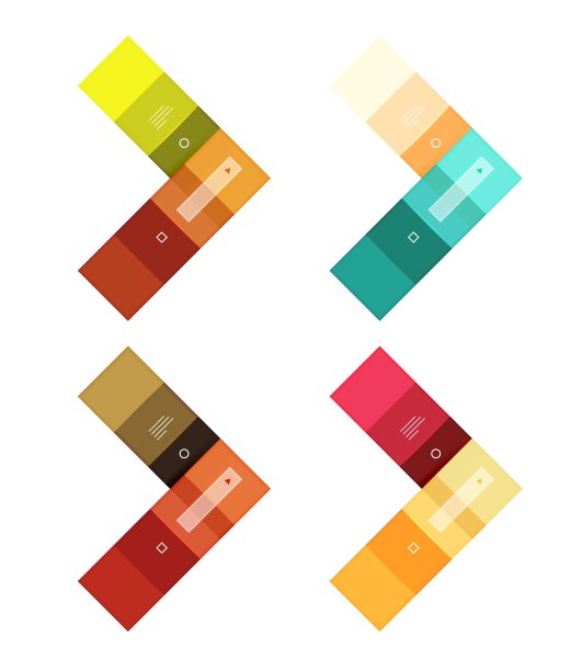 空白条纹和线条信息图图片下载