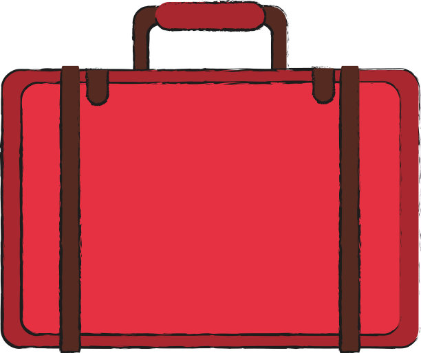 旅行手提箱象征图片下载