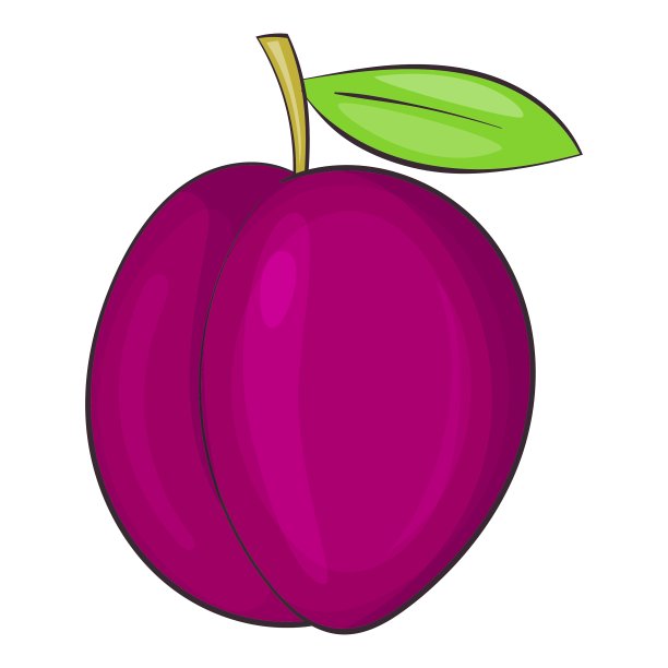 梅花图标卡通风格图片下载