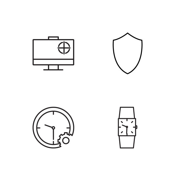 业务简单概述图标集图片下载