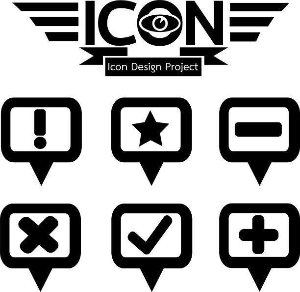 销地图图标图片下载