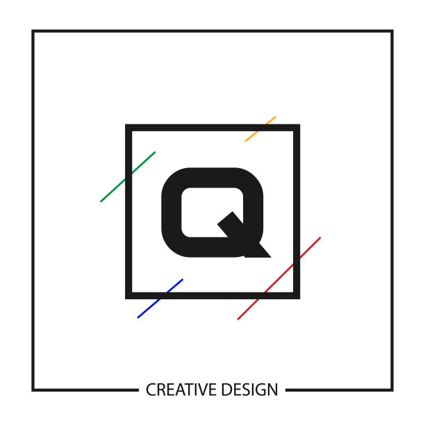 字母Q Logo模板设计图片下载