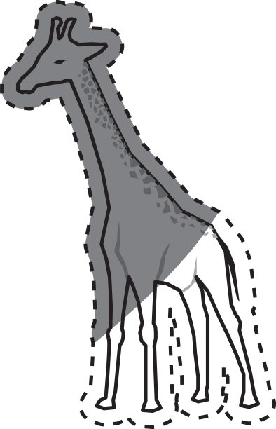 长颈鹿来自非洲的动物图片下载