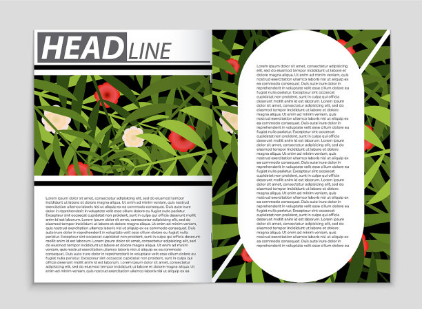 抽象布局的艺术背景设置图片下载