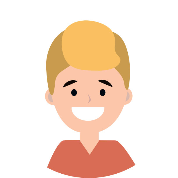 年轻人微笑着图片下载