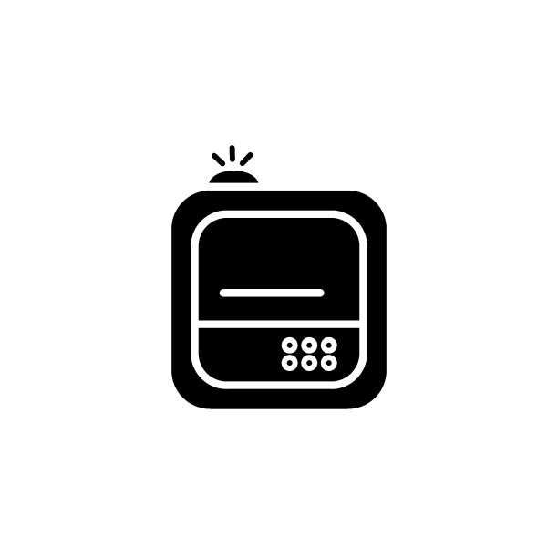 黑色加湿器扩散器图标隔离在白色背景上。净化器微气候超声家居平面矢量插图。健康的湿度。图片下载