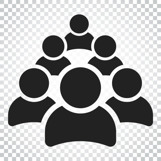 人群图标，人物图标，简约图片下载