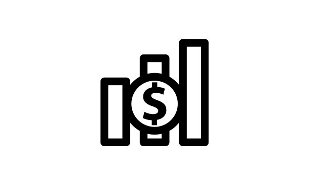 隔离的货币模板图标图片下载