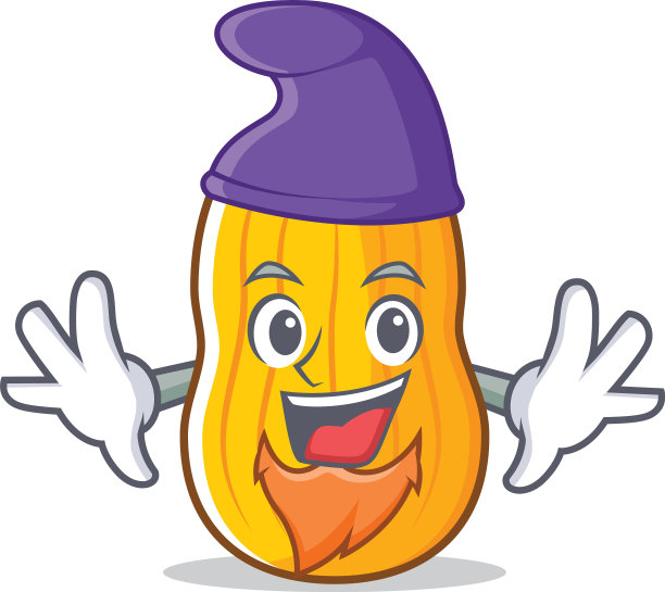 精灵冬南瓜卡通人物图片下载