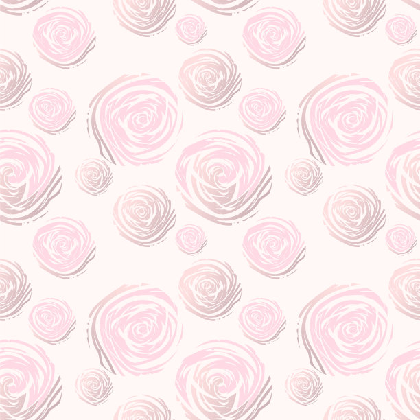 抽象的玫瑰无缝图片下载