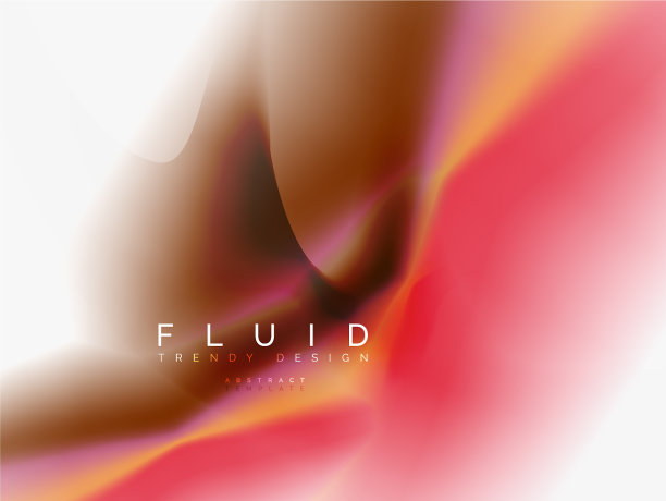 背景抽象-液体颜色波流图片下载