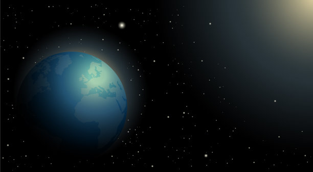 从外太空看到的地球图片下载