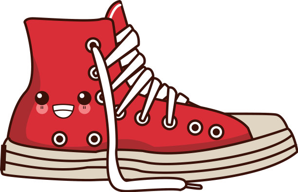 经典的城市鞋卡哇伊可爱的卡通图片下载