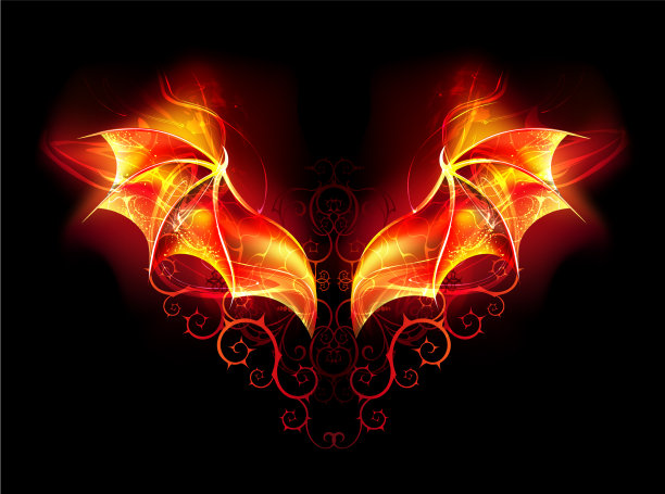 火龙的翅膀图片下载