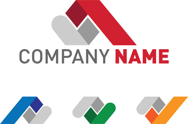 房地产和建筑屋顶标志集图片下载