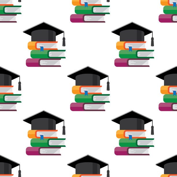 带书的毕业帽图片下载