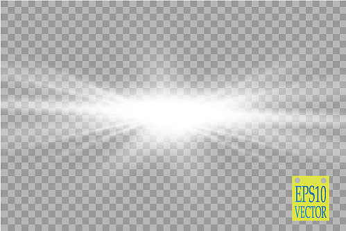 辉光效应星爆与闪光图片下载