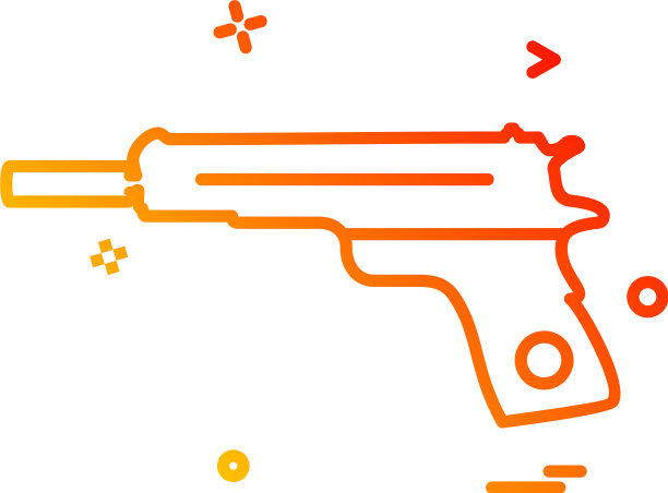 枪图标设计图片下载