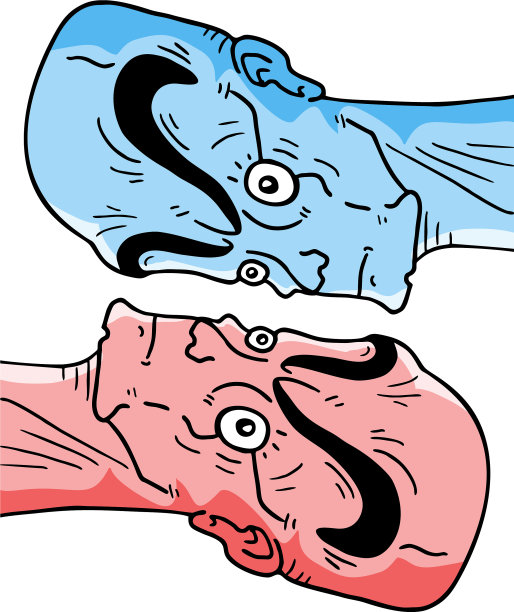 两个面图片下载